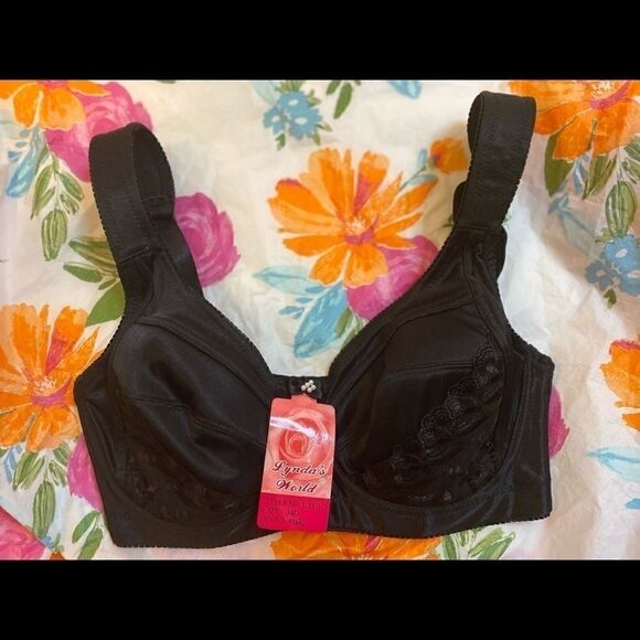 Lynda’s World underwire Floral sexy Fashion Bra34D - Picture 7 of 8